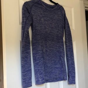 New Lululemon Long Sleeve Workout Top